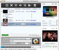 Xilisoft MP4 to DVD Converter for Mac screenshot